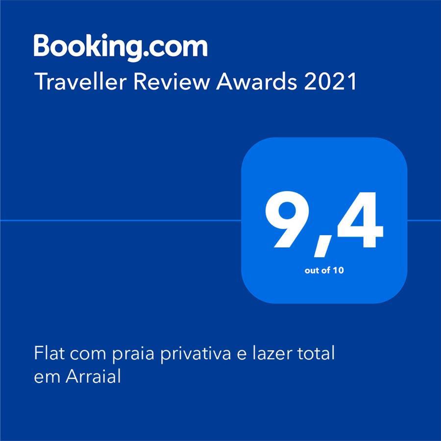 Flat Com Praia Privativa E Lazer Total Em Arraial أرايال دو كابو المظهر الخارجي الصورة
