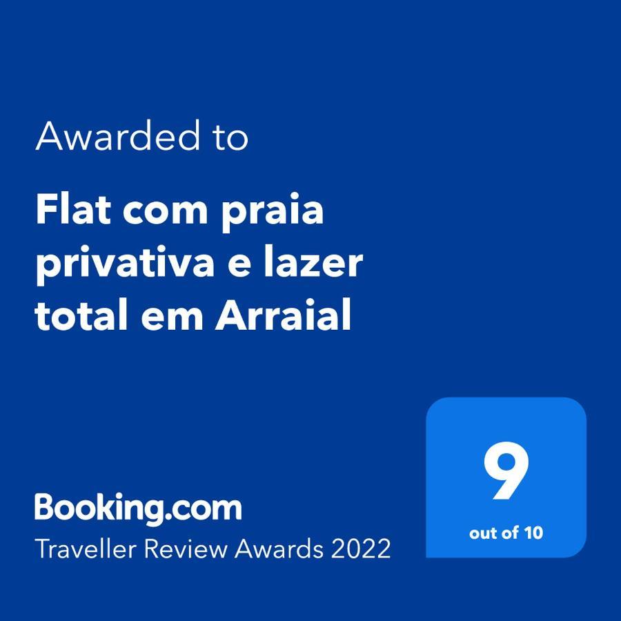 Flat Com Praia Privativa E Lazer Total Em Arraial أرايال دو كابو المظهر الخارجي الصورة